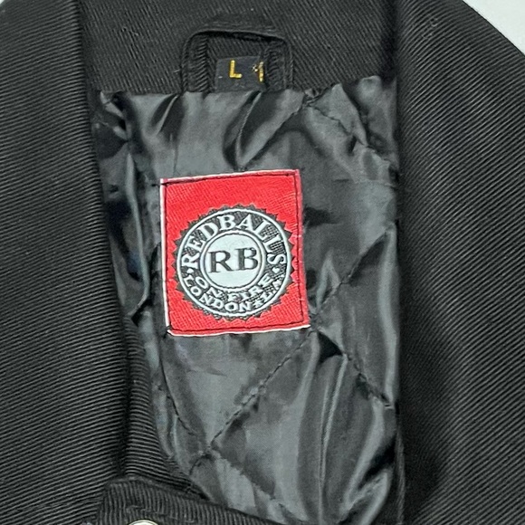 Red Balls On Fire Los Angeles Skull Jacket - Picture 8 of 12